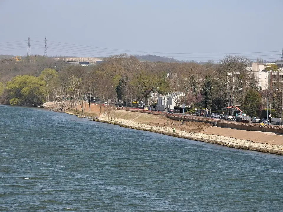 Les bords de Seine au Pecq